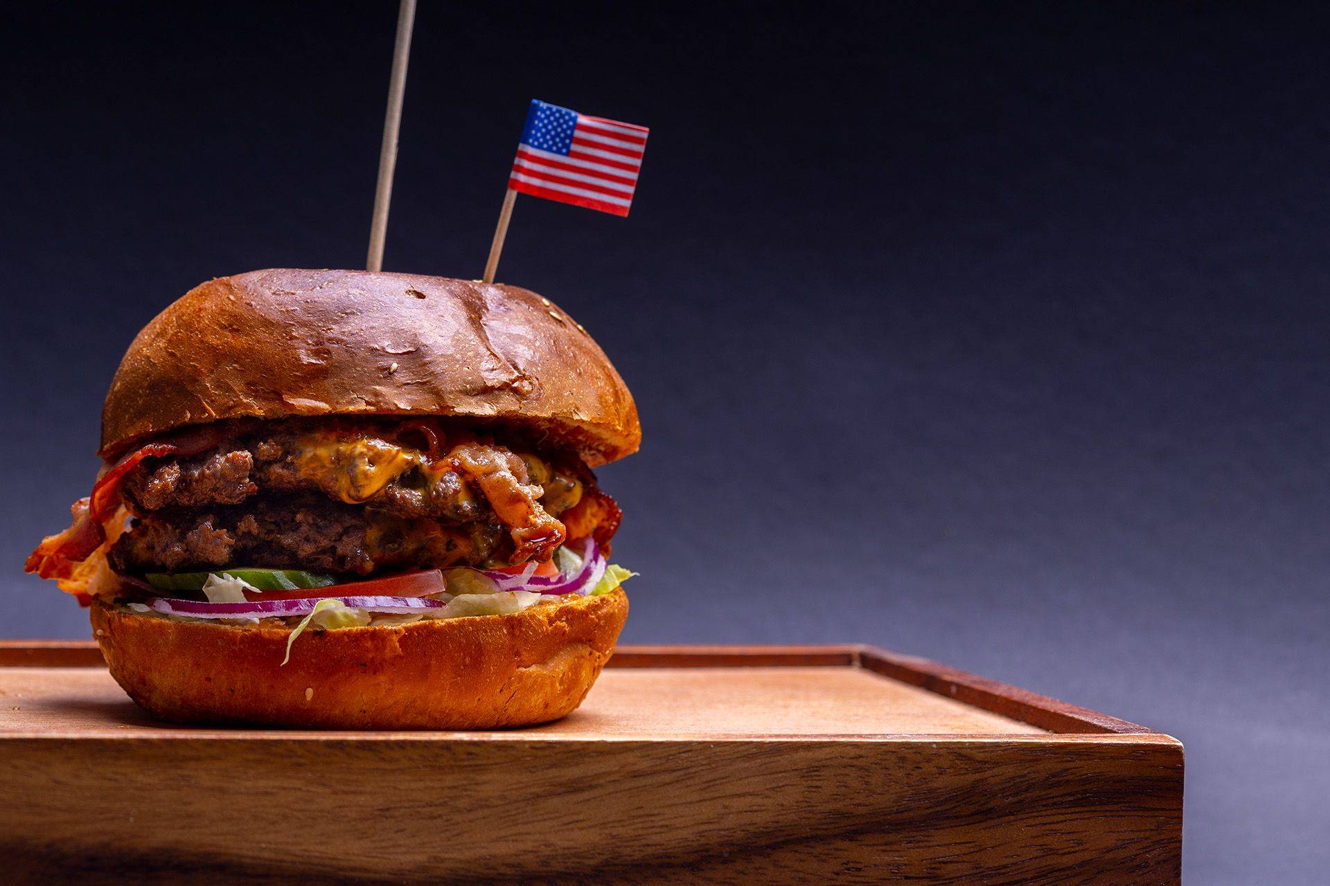 Jack Daniel's burger fotó: Mészáros Zsolt