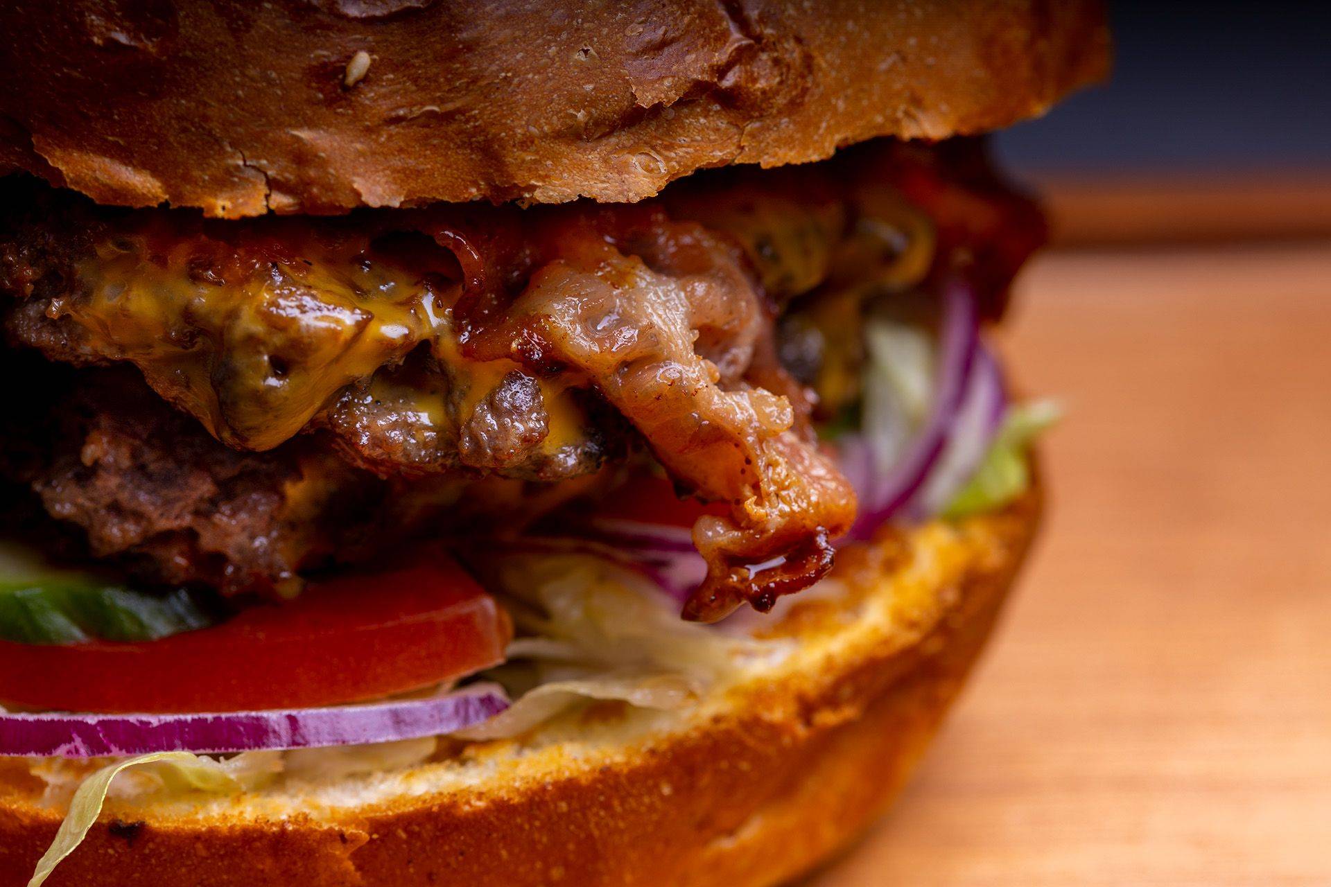 Jack Daniel's burger fotó: Mészáros Zsolt